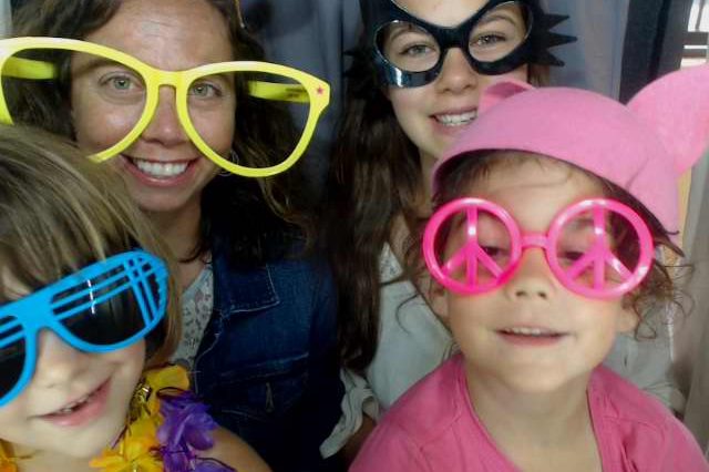 Birthday party booth