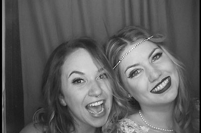 B&W Photo Strip-Wedding Booth-Photo Booth Rental