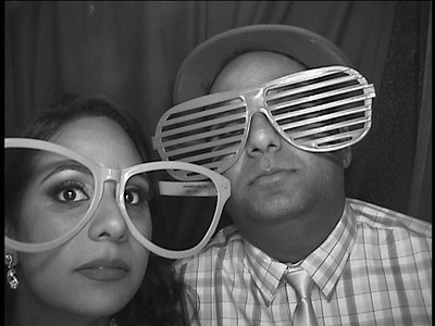 Photo Booths Austin-B&W Photo Booth-Photo Booth Props