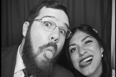 B&W Photo Booth Austin Texas-Enclosed Photo Booth-Photo Booth Austin